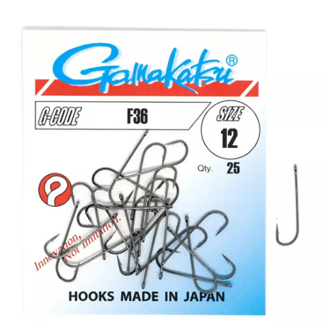 Крючок Gamakatsu F36 №12 (25 шт.)