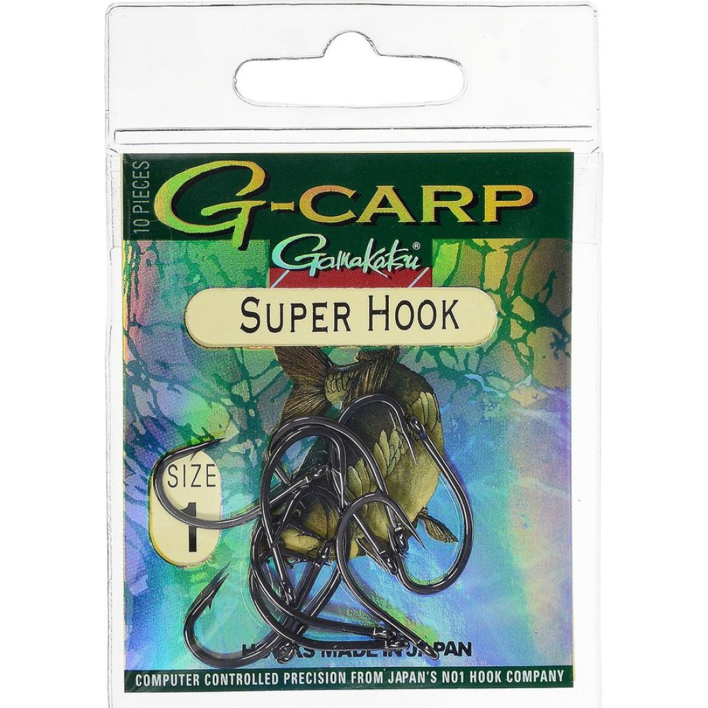 Гачок Gamakatsu G-CARP Super Hook №4 (10 шт.)