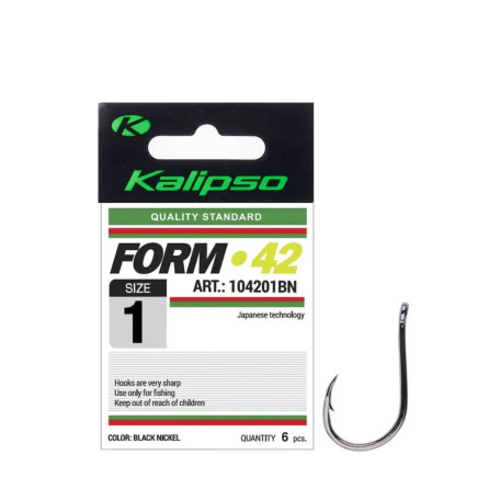 Гачок Kalipso Form-42 104204BN №4 (7 шт.)