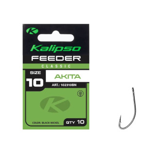 Крючок Kalipso Feeder classic akita 102310BN №10 (10 шт.)