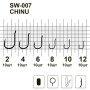 Крючок с поводком MiniMax Сhinu SW-007 №10 (10шт.)