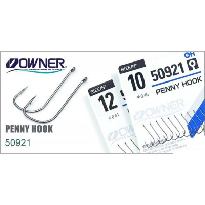 Крючок Owner Penny Hook 50921 №8 (10шт.)