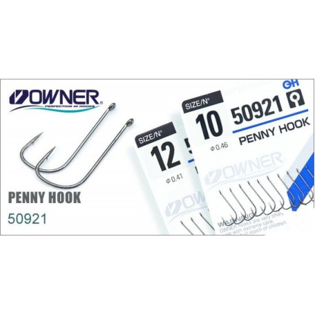 Крючок Owner Penny Hook 50921 №10 (10шт.)