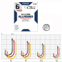 Крючок Cobra Mix ALLROUND CA121MIX №8 (10шт.)