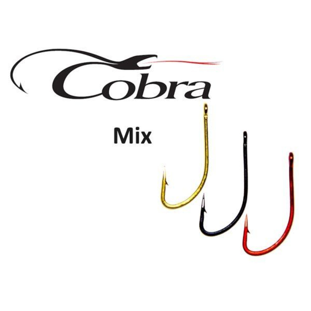 Крючок Cobra Mix ALLROUND CA121MIX №8 (10шт.)