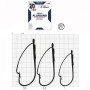 Крючок Cobra Weedless ALLROUND CA127 №2/0 (3шт.)