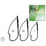 Крючок Cobra Weedless ALLROUND CA127 №2/0 (3шт.)
