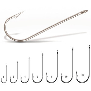 Крючок VMC 9146 Aberdeen X-Long Shank Saltwater Ni №2 (1 шт.)