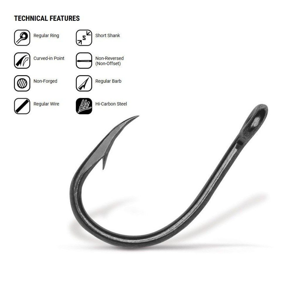 Крючок VMC 9260 Cut Point® Live Bait BN №2/0 (10 шт.)