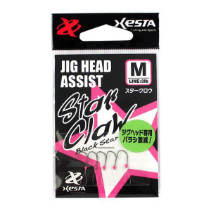 Крючок Xesta Star Claw Jig Head Assist Hooks S (5 шт.)