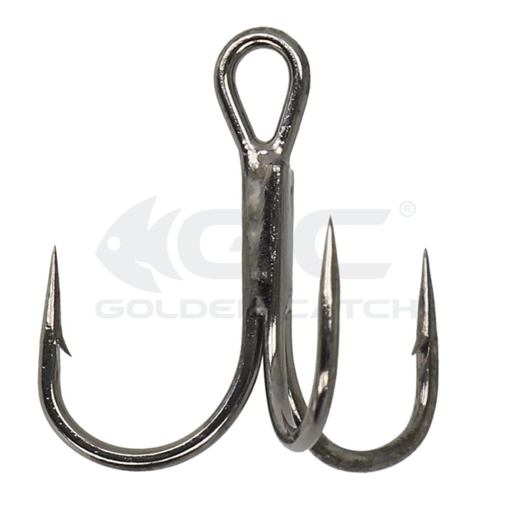 Крючок тройник Golden Catch Treble 3036BN №12 (1 шт.)