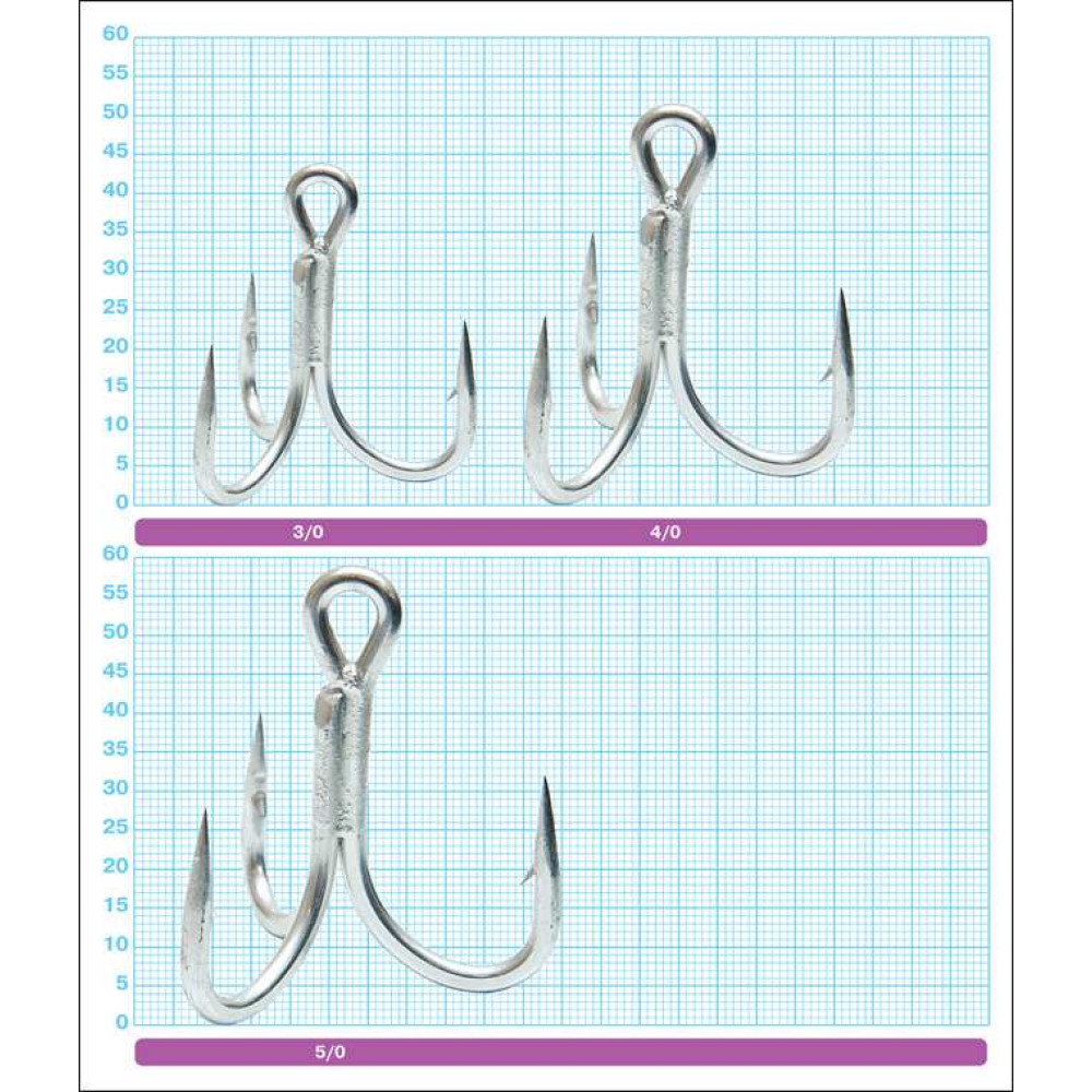 Крючок Owner тройник Stinger Treble ST-76 №3/0 (6шт)