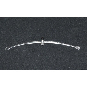 Коромисло з вертлюгом inline Mad Carp 12см (1шт.)