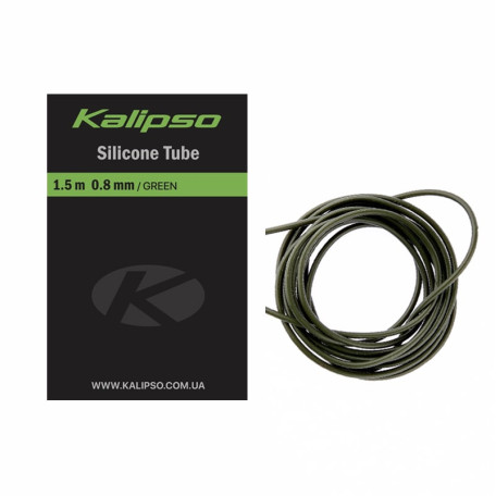 Трубка Kalipso Silicone Tube ↔ 1.5м Ø–0.8мм Green