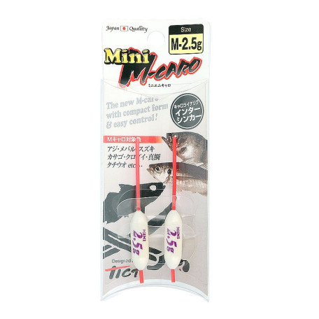 Бомбарда тонуча Tict M-Caro Mini 2.5g (2шт)
