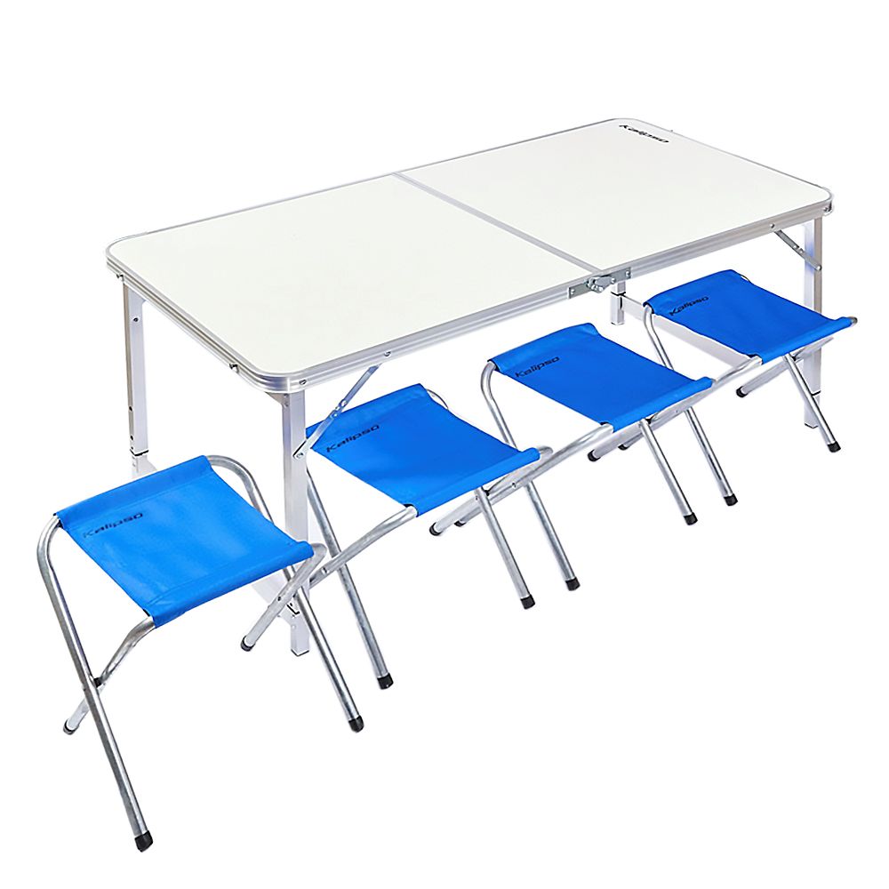 Стол Kalipso с 4 стульчиками 120×60×70см