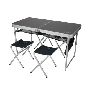 Стол Golden Catch с 4 стульчиками (с отверстием для зонта)