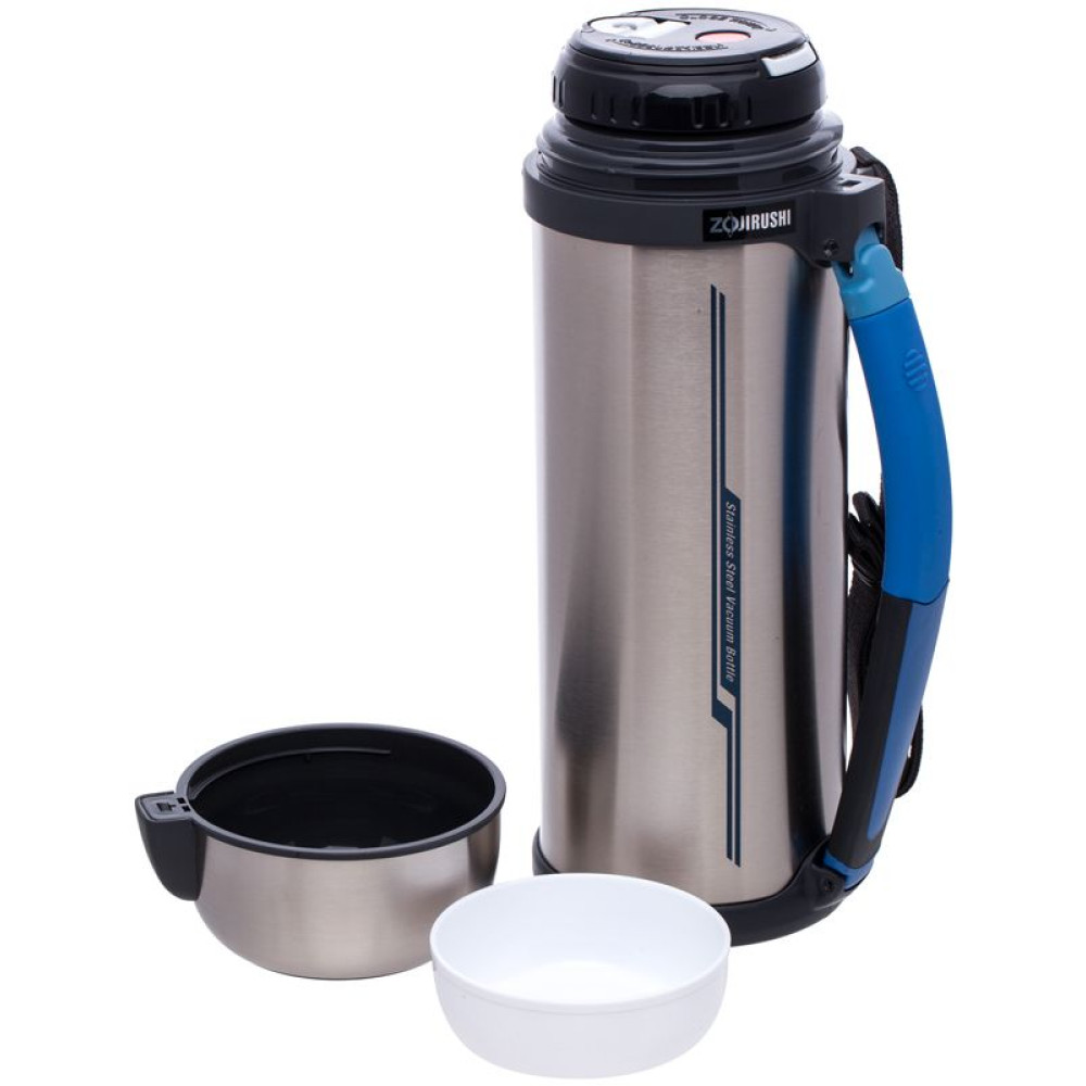 Термос ZOJIRUSHI SF-CС13XA 1.3л (складная ручка+ремешок)