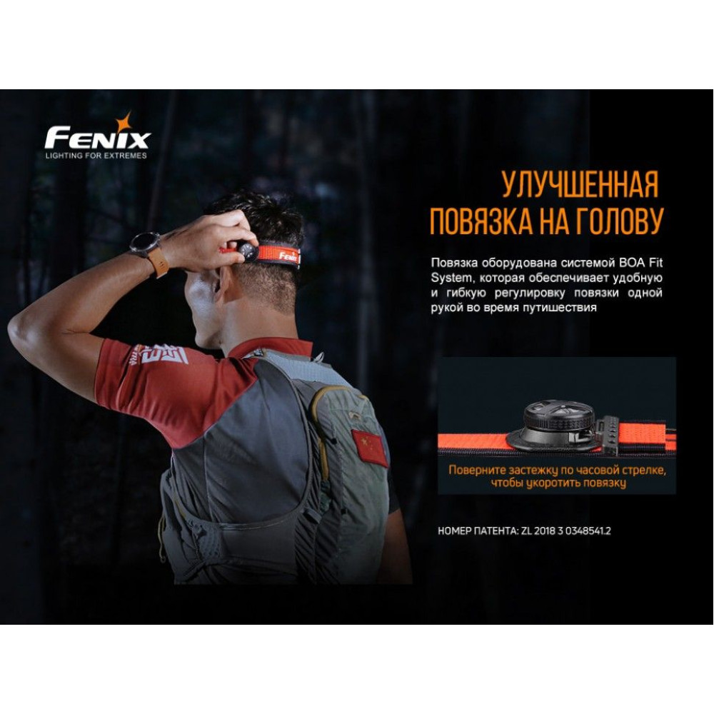 Ліхтар налобний Fenix HL18R-T (CREE XP-G3 S3, EVERLIGHT 2835)