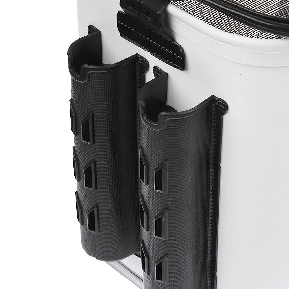 Ведро Kalipso EVA bucket with 2 rod holder 22×22×28см