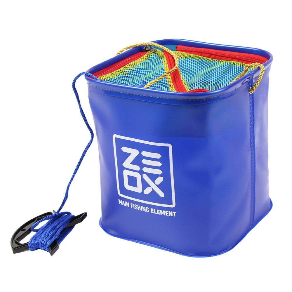 Ведро Zeox Bucket With Rope and Mesh с веревкой и сеткой ↕25см 15л