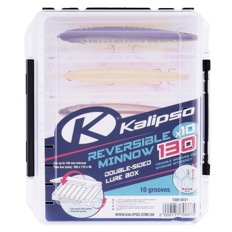 Коробка Kalipso Reversible Minnow 20.5×17.5×4.8см