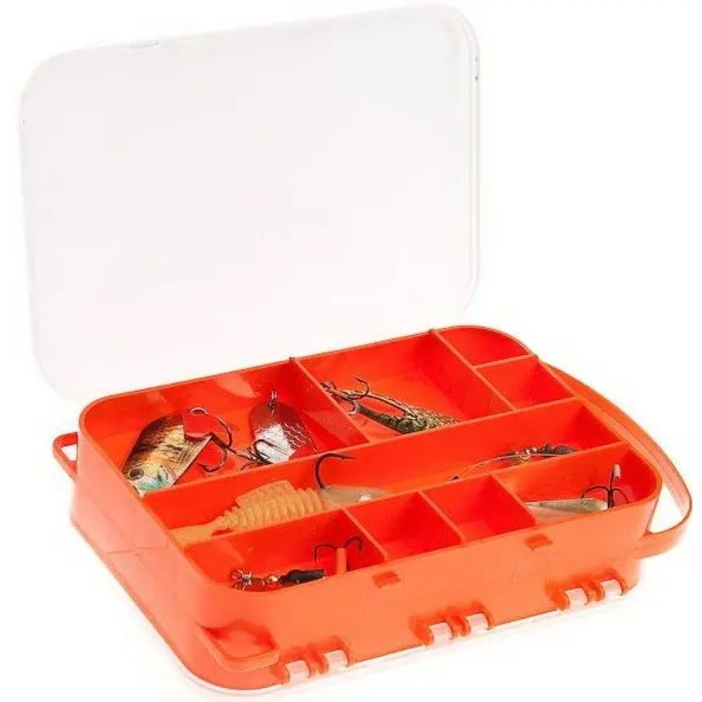Коробка AQUATECH 2515 двухсторонняя (15 ячеек)