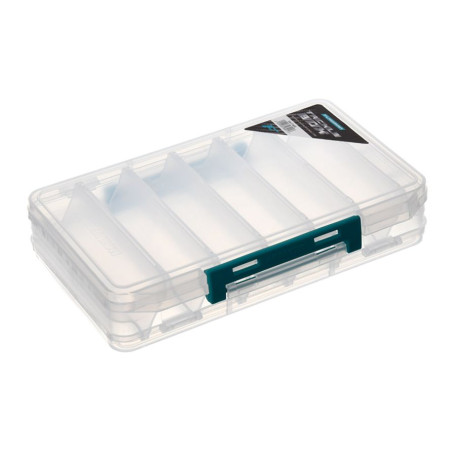 Коробка Flagman Tackle Box двусторонняя 225×129×47мм (12 отделений)
