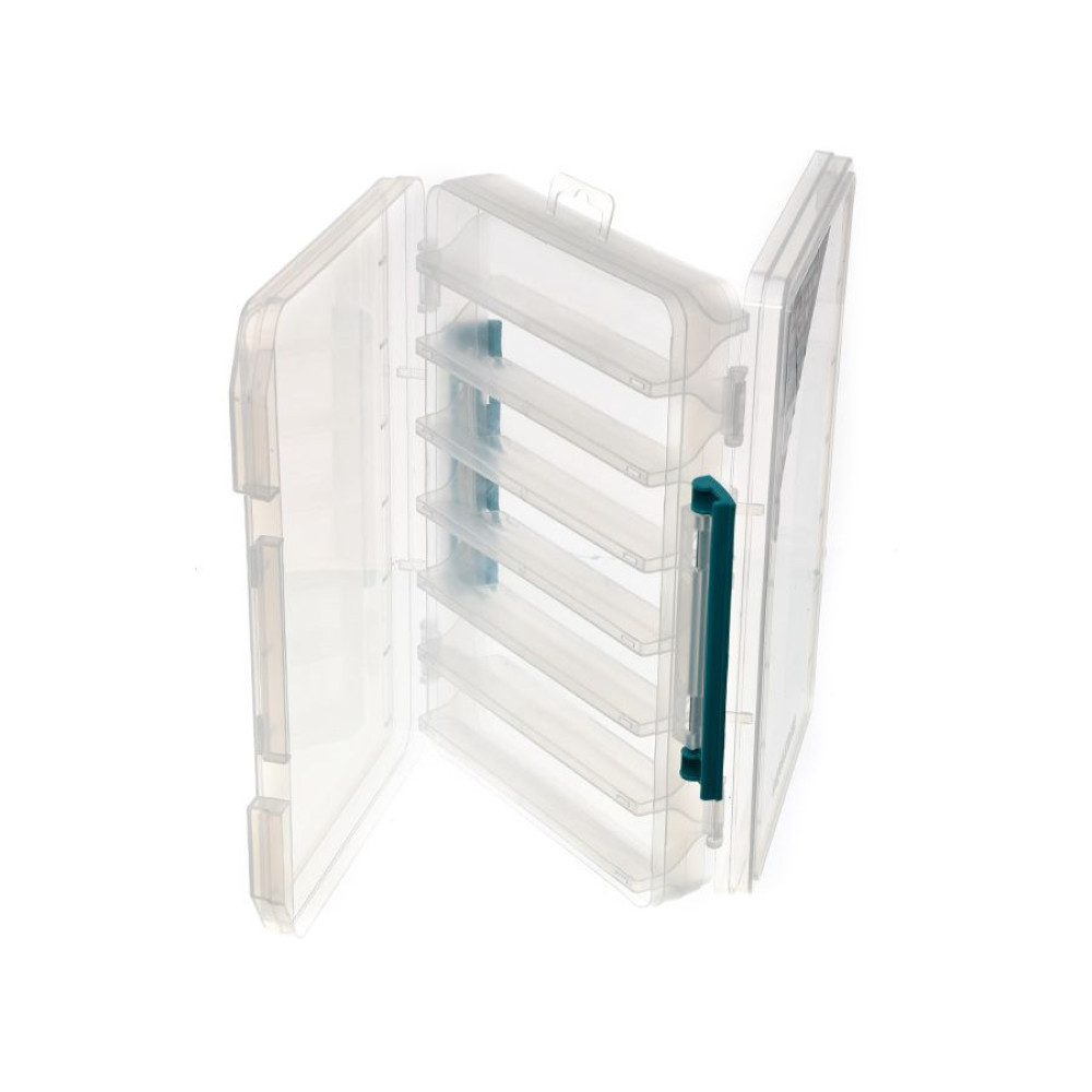 Коробка Flagman Tackle Box двусторонняя 275×195×55мм (12 отделений)