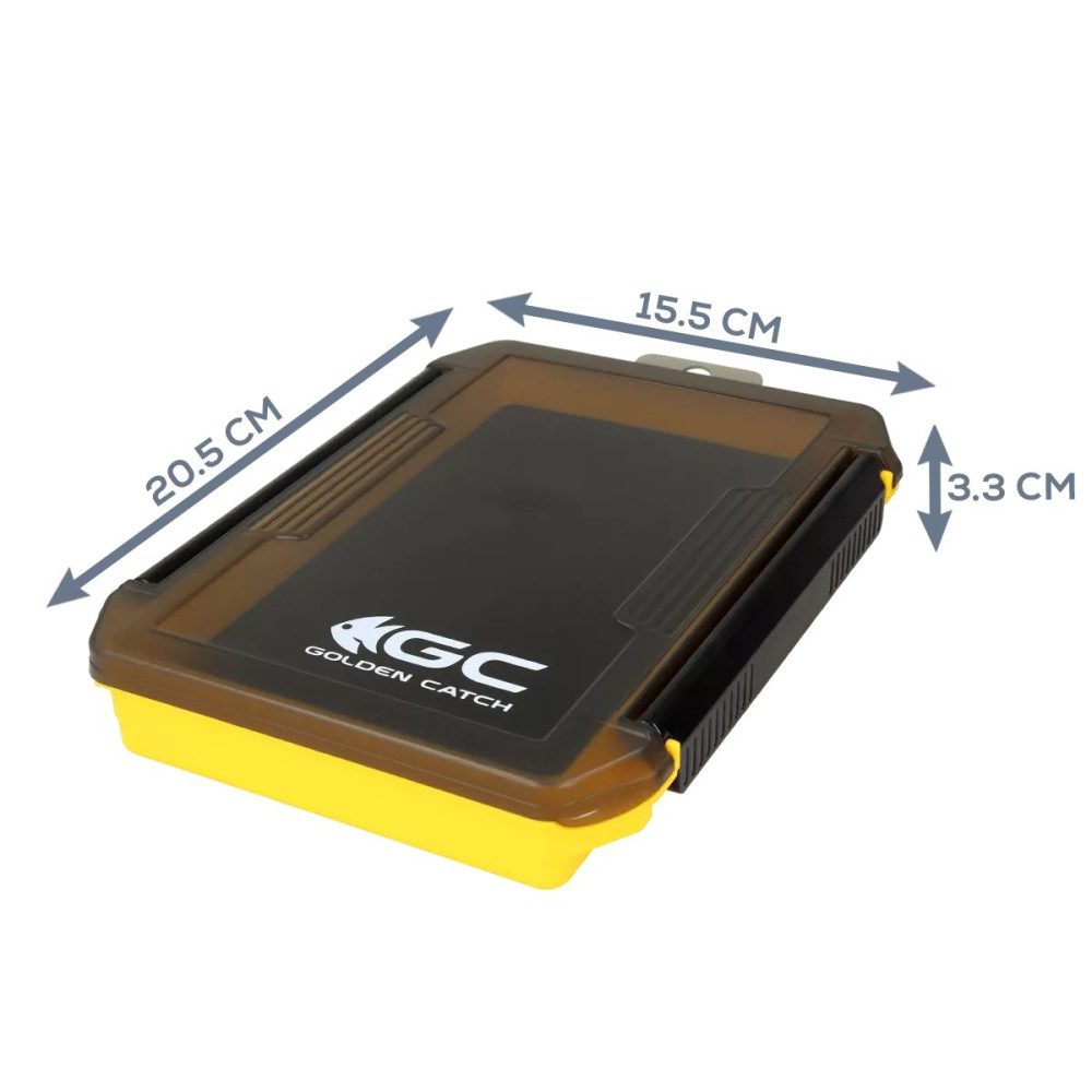 Коробка GC Lure Case Foam Double Lock LC-2015F 205×155×33 мм