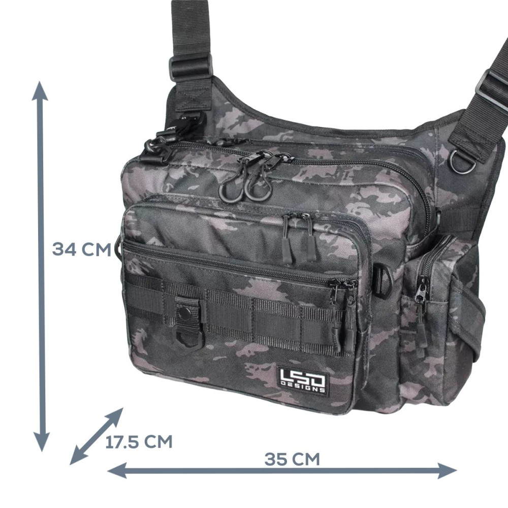 Сумка LSD Designs One Shot Side Double Black Camo