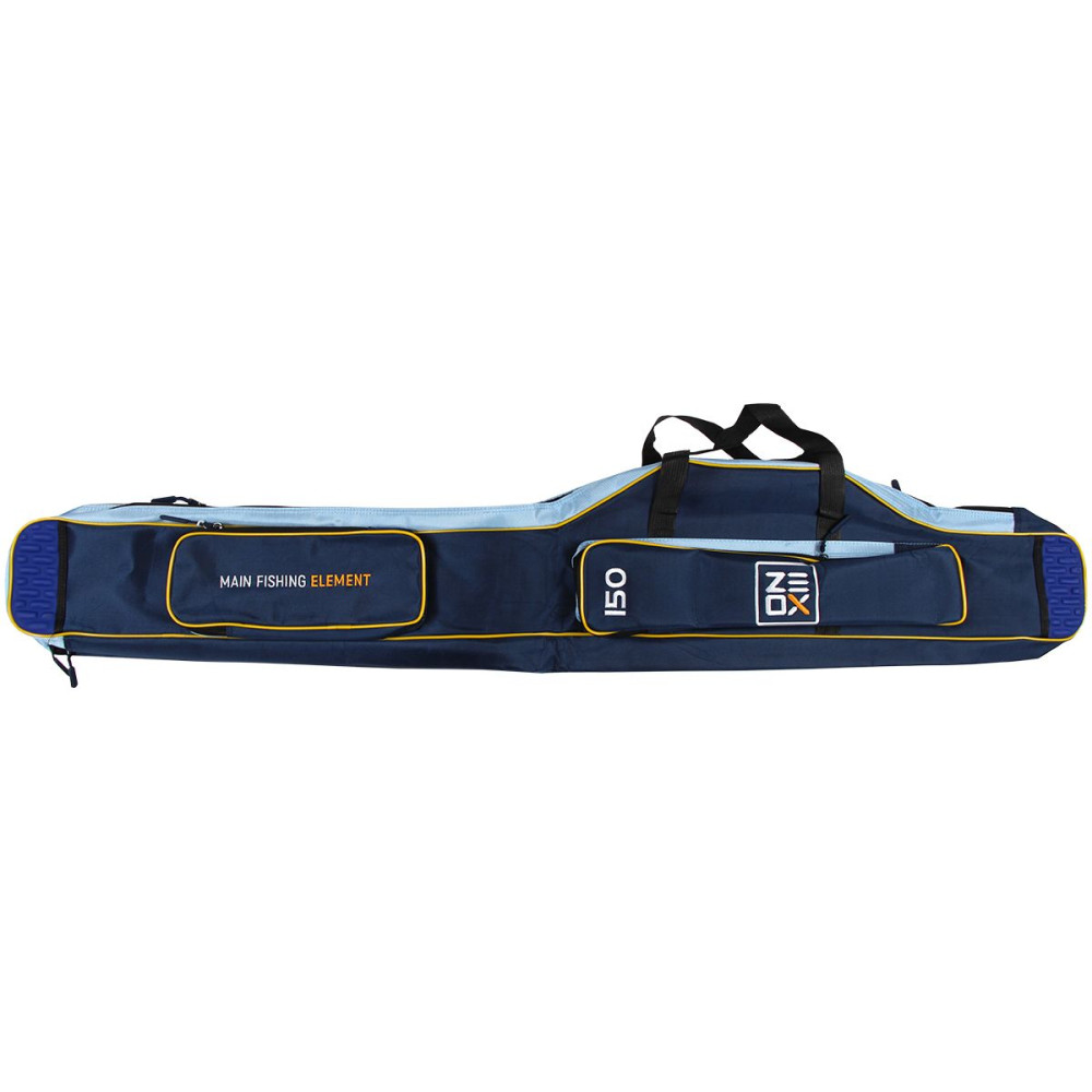 Чехол для удилищ Zeox Standard Plus Reel-In 150см 2 отделения Navy