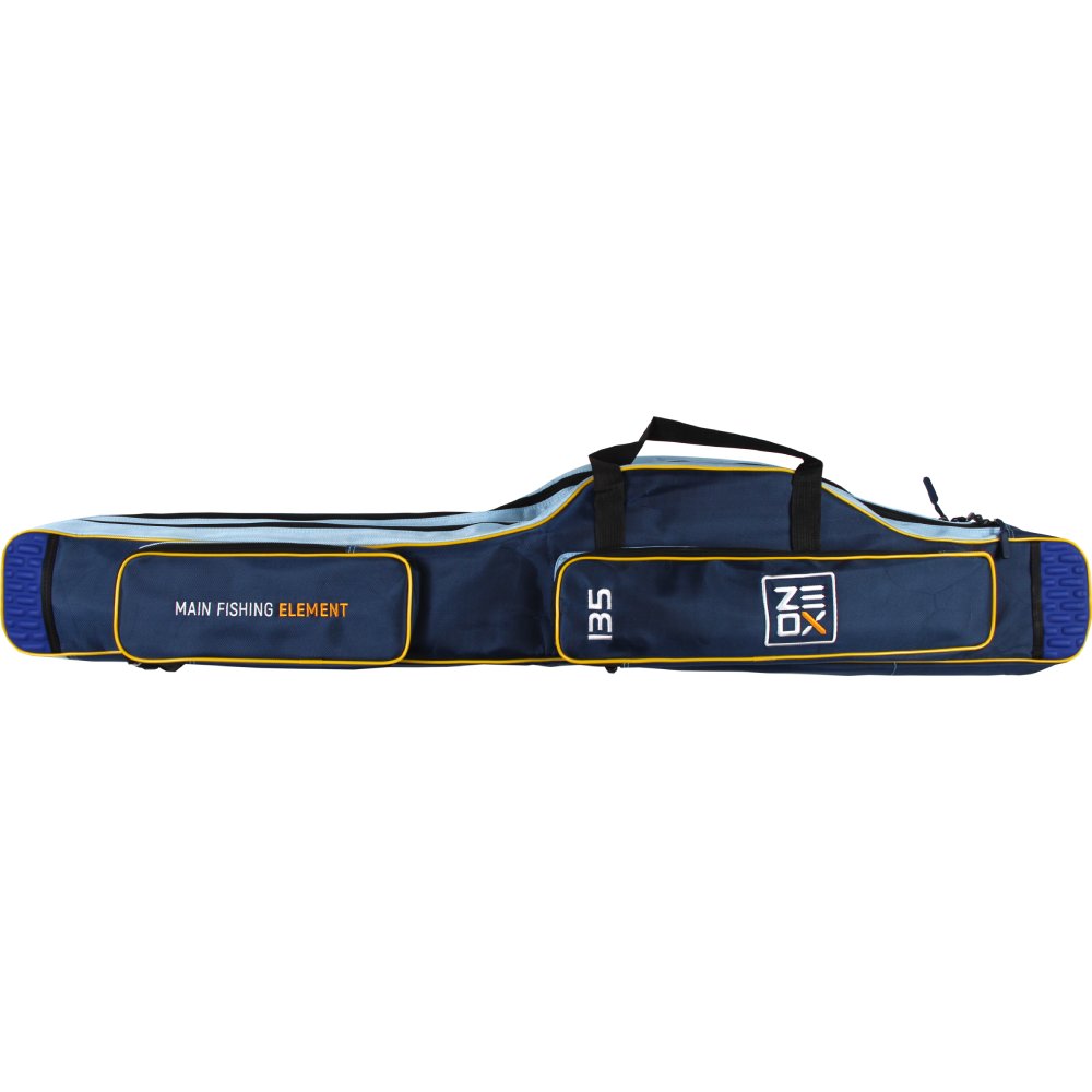 Чехол для удилищ Zeox Standard Plus Reel-In 135см 2 отделения Navy
