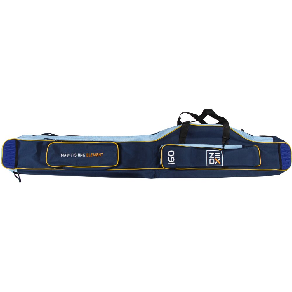 Чехол для удилищ Zeox Standard Plus Reel-In 160см 2 отделения Navy